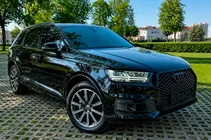 Audi Q7 2015–2026 Parrilla delantera estilo RSQ7 (2015-2019, negra) foto 5
