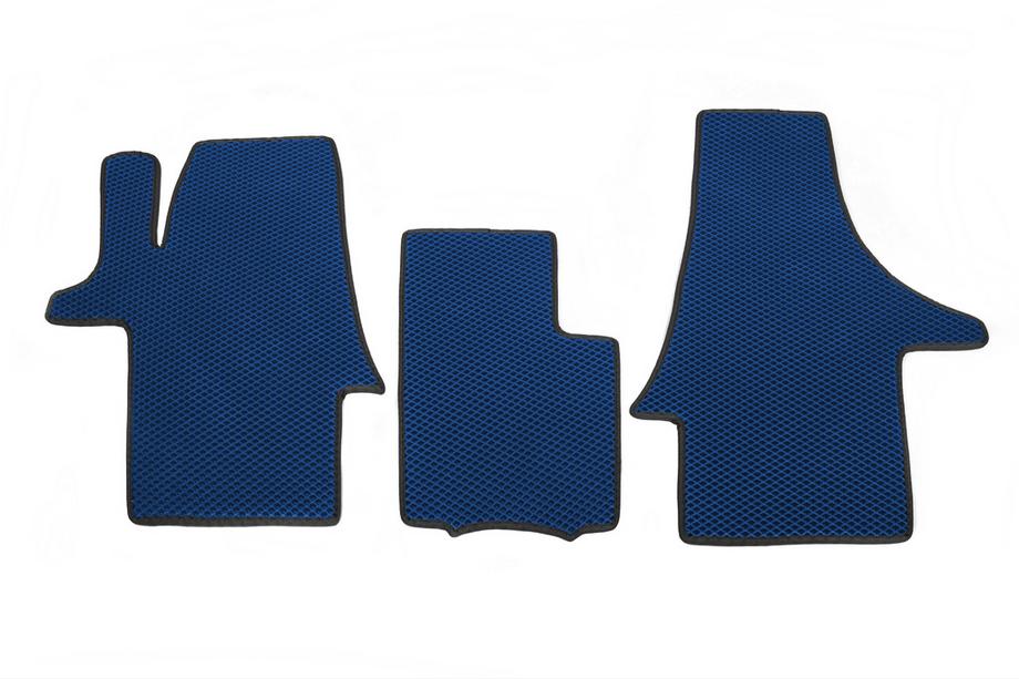 Volkswagen T6 2015-2024 Alfombrillas EVA (azules, delanteras, para 1+1) Image