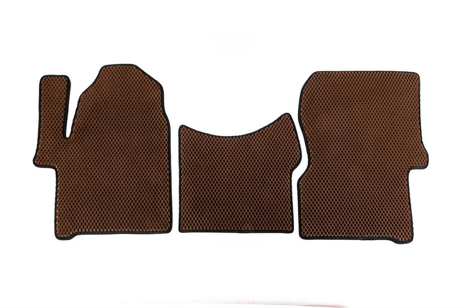 Volkswagen Crafter 2006-2016 Alfombrillas EVA V3 (Marrón) Image