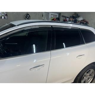 Deflectores de ventana con moldura cromada Niken Luxury (6 uds) Volvo XC60 2009-2017 foto 4