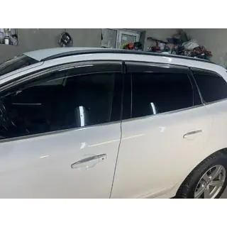 Deflectores de ventana con moldura cromada Niken Luxury (6 uds) Volvo XC60 2009-2017 foto 4