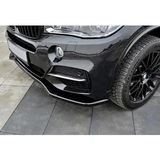 Lip delantero DPT V-1 (para M-Sport, Negro Brillante)