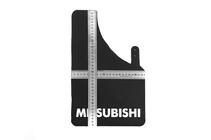 Mitsubishi Guardabarros universales Polytep (230*375, 2 uds) foto 3