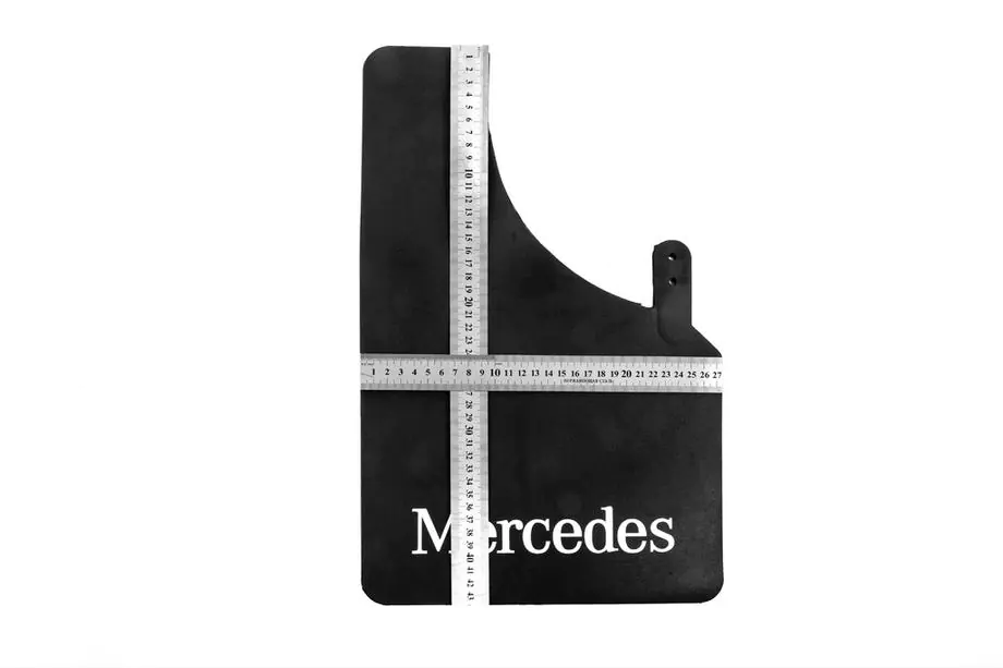 Mercedes-Benz Guardabarros Polytep (280*440, 2 uds) Foto 3