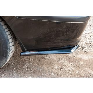 Flap Cubierta de Parachoques Trasero DPT (ABS) (2uds) (Negro Brillante) Volkswagen Caddy 2004-2010 foto 2