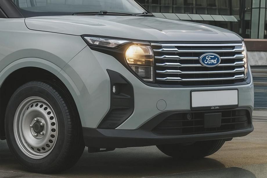 Ford Courier 2023- Cubiertas de Parrilla Cromadas (Acero Inoxidable) Image