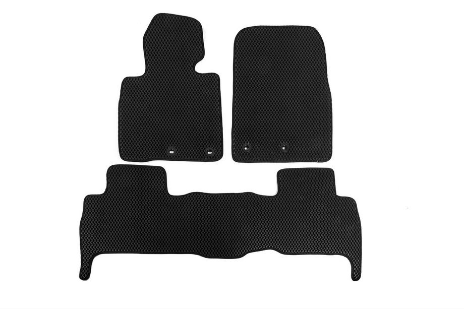 Toyota Land Cruiser 200 2007-2021 Alfombrillas EVA V-2 (2012-2021, Negro) Image