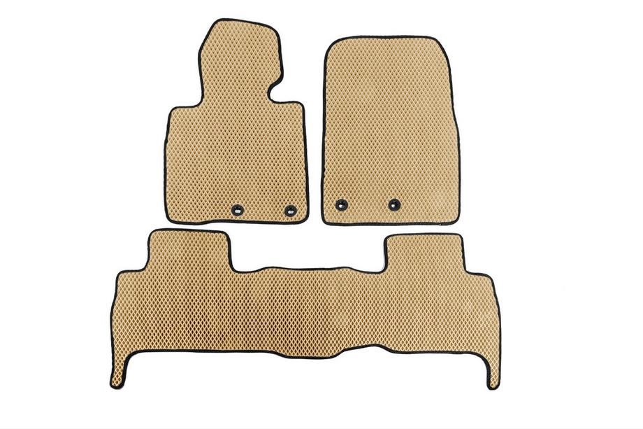 Toyota Land Cruiser 200 2007-2021 Alfombrillas EVA V-2 (2012-2021, Beige) Image