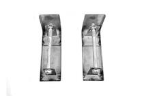 Mercedes G class W463 1990-2018 Inserciones de acero inoxidable para parachoques (2 uds, AMG) foto 7