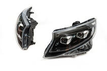 Mercedes Vito/V-class W447 2014- Faros Delanteros 2025 Design LED (para Vito, 2 uds) foto 2