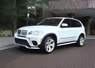 BMW X5 E70 2007-2013 Spoiler lip delantero para paragolpes (para 2010-2013 Base, para pintar) foto 10