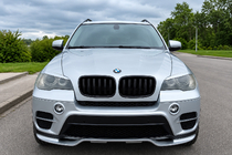 BMW X5 E70 2007-2013 Labio de parachoques delantero (2010-2013, imprimado para pintar) foto 2