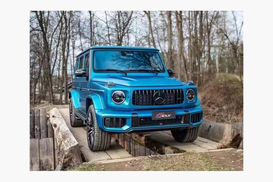 Mercedes G class W463 2018-2024 Parachoques delantero W465-Look (para G63) Image