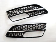 Audi A3 2012-2020 Rejillas de faros antiniebla RS-Style V-2 (2012-2016, 2 uds, Negro) foto 1