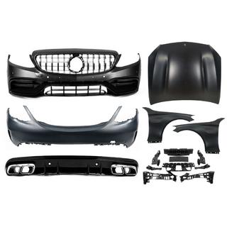 Kit de carrocería con capó y aletas (C63 AMG) foto 1