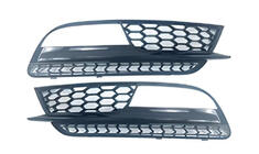 Audi A5 2007-2015 Rejillas de faros antiniebla RS-Style (2011-2015, 2 uds, Negro) foto 1
