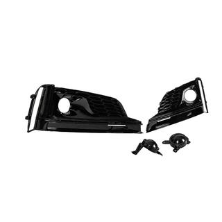 Rejillas de faros antiniebla con faros antiniebla (2016-2019, 2 uds, Negro) foto 3