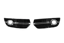 Audi Q5 2008-2017 Rejillas de faros antiniebla RS-Style (2008-2012, 2 uds., negro con cromado) foto 1