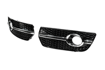 Audi Q5 2008-2017 Rejillas de faros antiniebla RS-Style (2008-2012, 2 uds., negro con cromado) foto 2