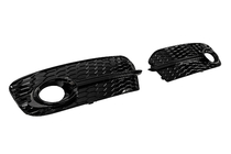 Audi Q5 2008-2017 Rejillas de faros antiniebla RS-Style (2013-2017, 2 uds, Negro) foto 3