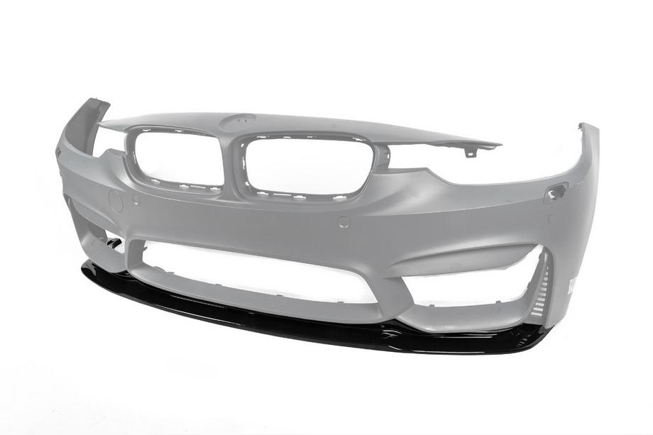 BMW 4 Series F32/F33/F36 2012-2020 Lip Frontal DPT V-2 (Para M4, Negro Brillante) Foto 10