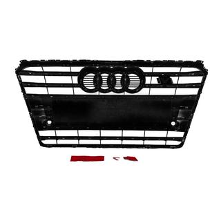 Parrilla delantera S-Style (2010-2014, negra con cromo) foto 4