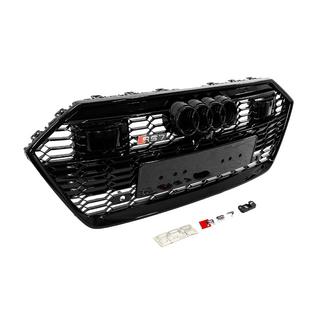 Parrilla delantera RS-Style con emblema Quattro (negra) foto 4