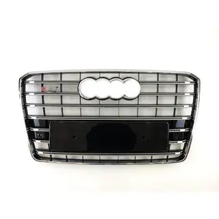 Parrilla delantera S-Style (2014-2018, negra con cromo) foto 1