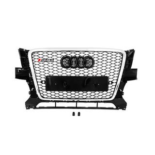 Parrilla delantera RSQ-Style (2008-2012, negra con cromado) Audi Q5 2008-2017 foto 1