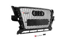 Audi Q5 2008-2017 Parrilla delantera RSQ-Style (2008-2012, negra) foto 3