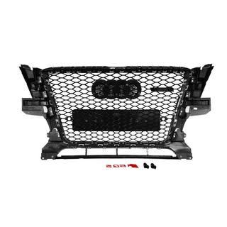 Parrilla delantera RSQ-Style (2008-2012, negra) Audi Q5 2008-2017 foto 4