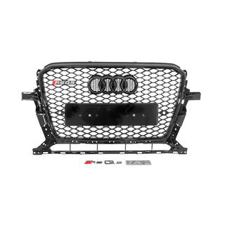 Parrilla delantera RSQ-Style con emblema Quattro (2012-2017, negra) Audi Q5 2008-2017 foto 1