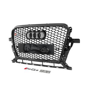 Parrilla delantera RSQ-Style con emblema Quattro (2012-2017, negra) Audi Q5 2008-2017 foto 2