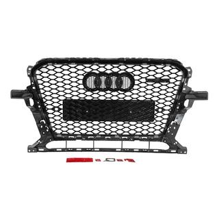 Parrilla delantera RSQ-Style con emblema Quattro (2012-2017, negra) Audi Q5 2008-2017 foto 4