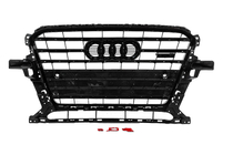 Audi Q5 2008-2017 Parrilla delantera SQ-Style (2012-2017, negra con cromado) foto 4
