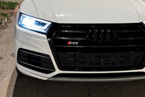 Audi Q5 2017-2025 Parrilla Delantera SQ-Style (2017-2020, negra) foto 1