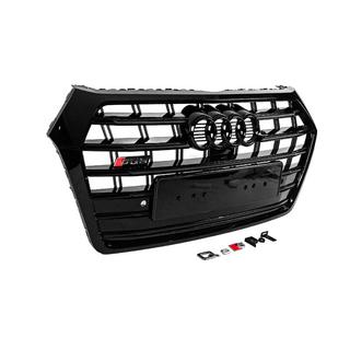 Parrilla Delantera SQ-Style (2017-2020, negra) Audi Q5 2017-2025 foto 3