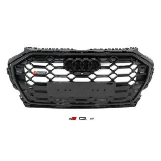 Parrilla Delantera SQ-Style (2020-2025, negra) Audi Q5 2017-2025 foto 1