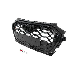 Parrilla Delantera SQ-Style (2020-2025, negra) Audi Q5 2017-2025 foto 2