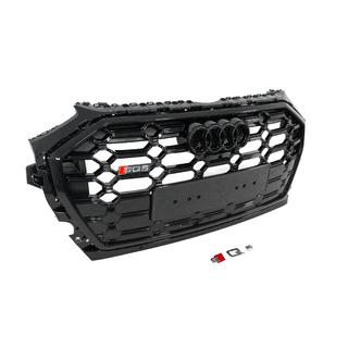 Parrilla Delantera SQ-Style (2020-2025, negra) Audi Q5 2017-2025 foto 3