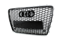 Audi Q7 2005-2015 Parrilla delantera RSQ-Style (negra con cromo) foto 6