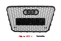 Audi Q7 2005-2015 Parrilla delantera RSQ-Style (negra con cromo) foto 4