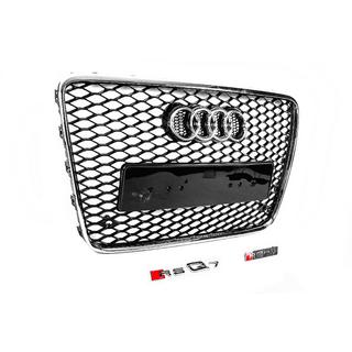 Parrilla delantera RSQ-Style (negra con cromo) Audi Q7 2005-2015 foto 3