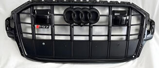 Audi Q7 2015–2026 Parrilla Delantera RSQ-Style (2020+, Negro Brillante) foto 1