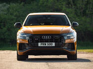 Audi Q8 2018- Parrilla delantera SQ-Style (2018-2023, negra) foto 1
