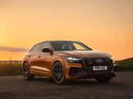 Audi Q8 2018- Parrilla delantera SQ-Style (2018-2023, negra) foto 6