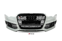 Audi A6 C7 2011-2017 Parachoques delantero con parrilla negra RS6-Style (2011-2014) foto 1