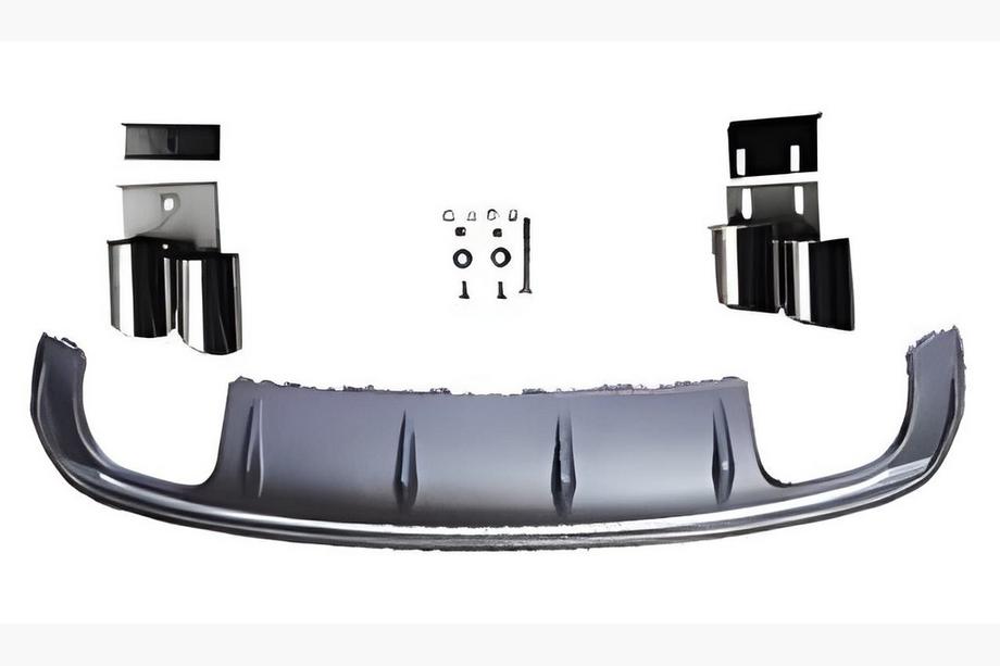 Audi A3 2012-2020 Difusor Trasero V-1 (para S/S-Line, 2012-2020) Image
