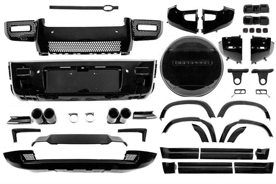 Land Rover Defender 2019- Kit de Carrocería (Black Edition) Image