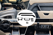 Land Rover Defender 2019- Cubiertas interiores negras foto 1